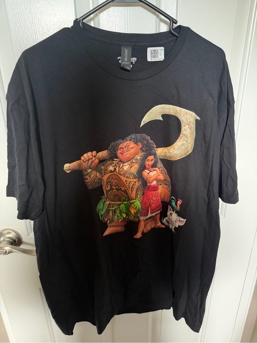 Men's Black Disney Moana T-shirt